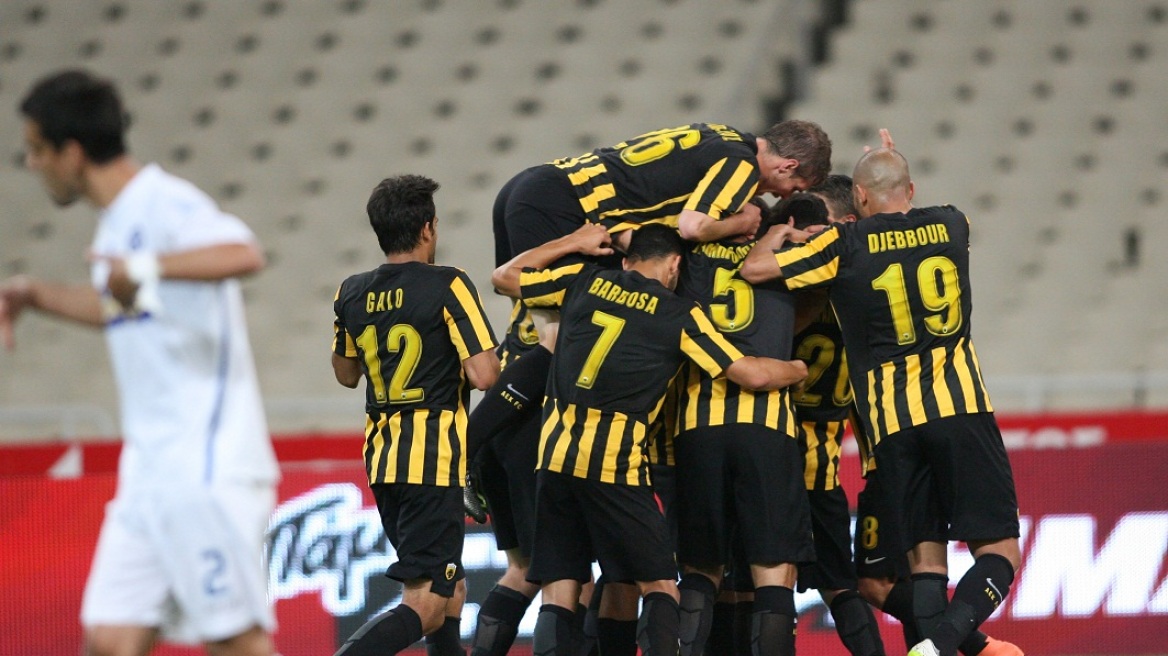 Κύπελλο Ελλάδας: Προβάδισμα πρόκρισης η ΑΕΚ, 1-0 τον Ατρόμητο